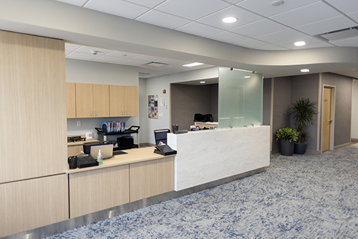 Capital Ophthalmology Office Reception Area