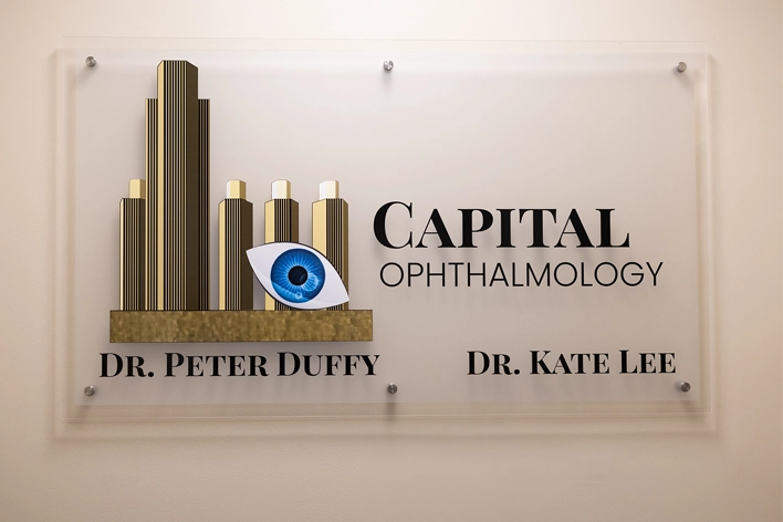 Capital Ophthalmology Welcome Sign