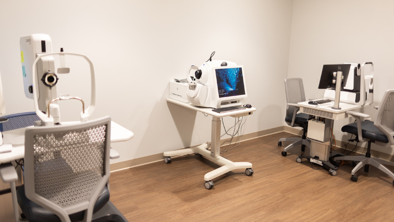 Ophthalmology Testing Room